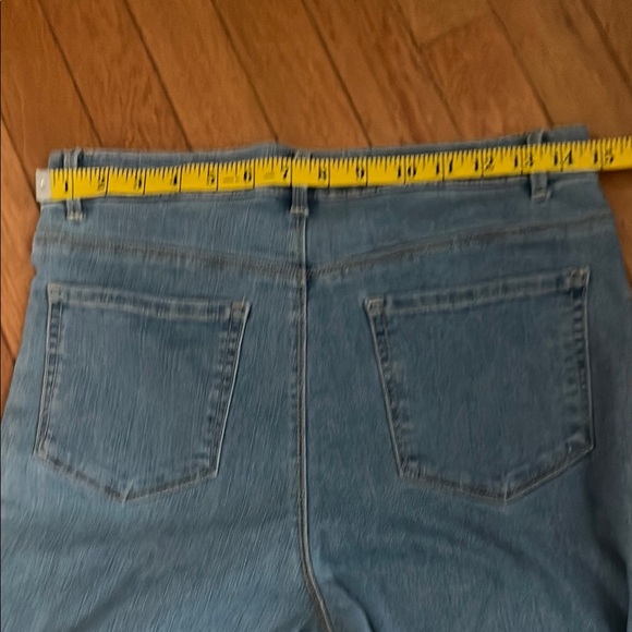 wonder nation 14/16 plus flare jeggings with heart patch detail - Picture 7 of 8